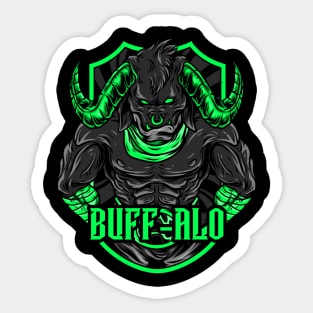 Buff-alo Sticker